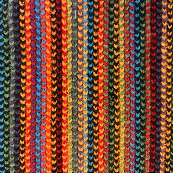 Johnston’s striped Scottish Wool Scarf - Picture 8 of 14